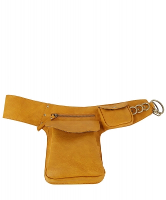 Fashion Women Fanny Pack Waist Bag CQF001 MUSTARD